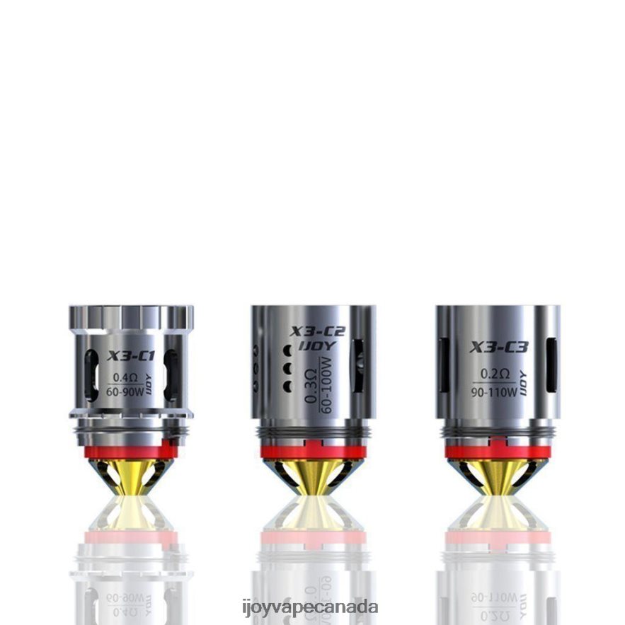 iJOY Vape Review - iJOY Captain X3 Replacement Coils (Pack Of 3) 6ZV28X110