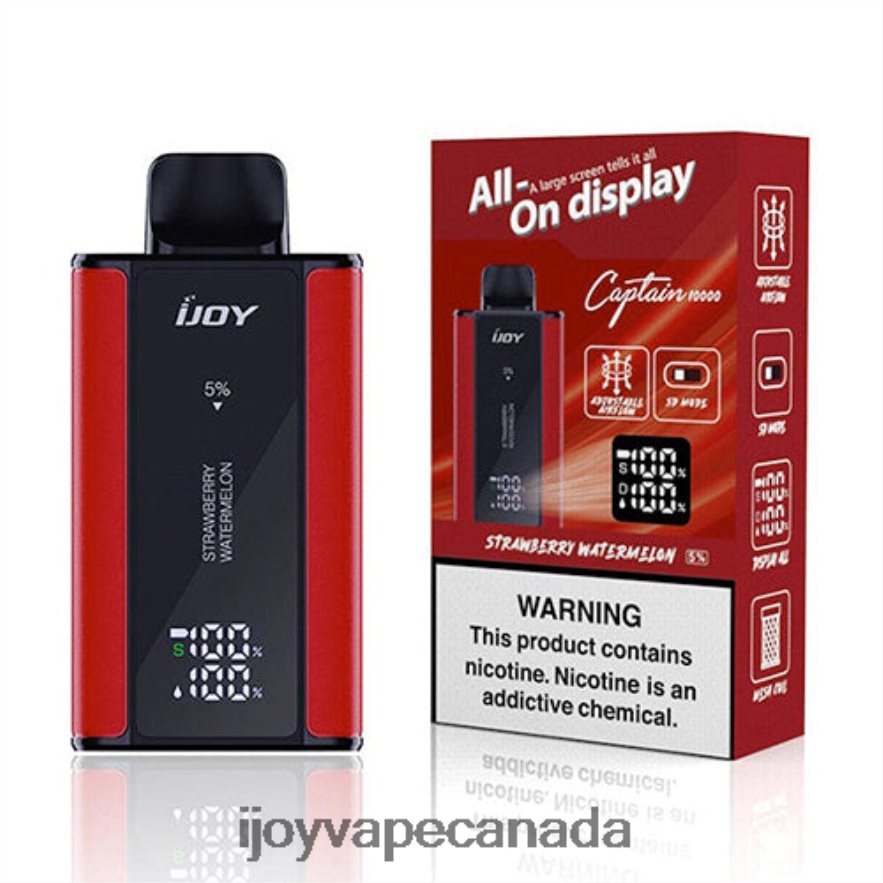 iJOY Vape Canada - iJOY Bar Captain Disposable 6ZV28X97 Strawberry Watermelon