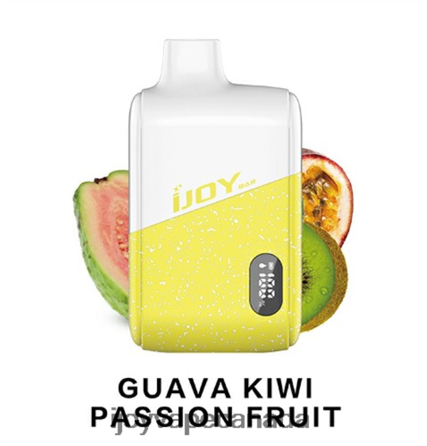 iJOY Vape Canada - iJOY Bar IC8000 Disposable 6ZV28X185 Guava Kiwi Passion Fruit