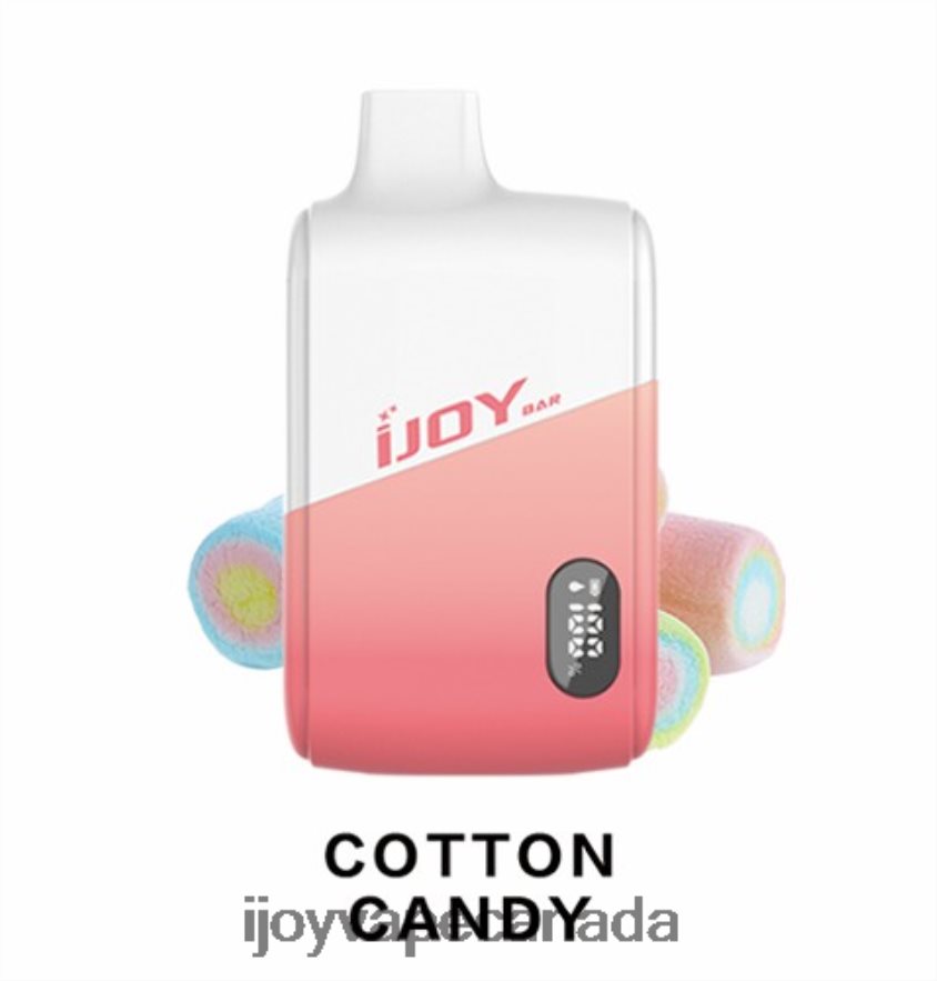 iJOY Vape Order Online - iJOY Bar IC8000 Disposable 6ZV28X184 Cotton Candy