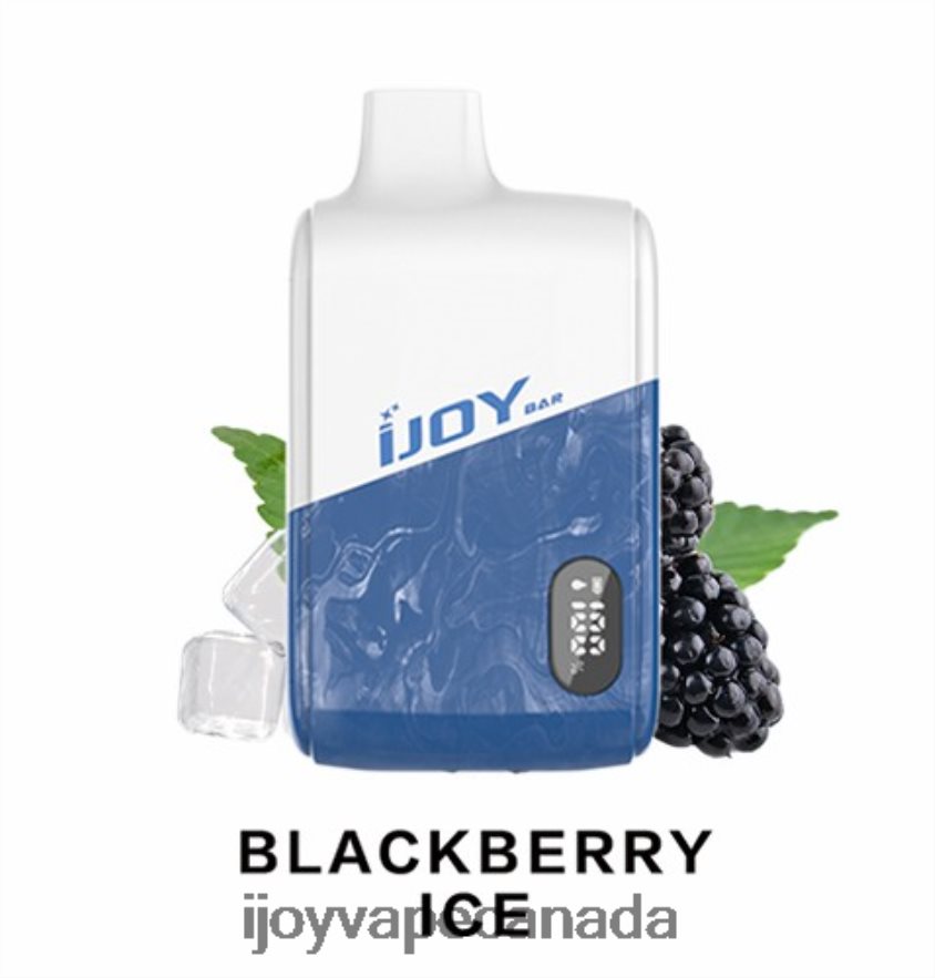 iJOY Vape Ottawa - iJOY Bar IC8000 Disposable 6ZV28X178 Blackberry Ice