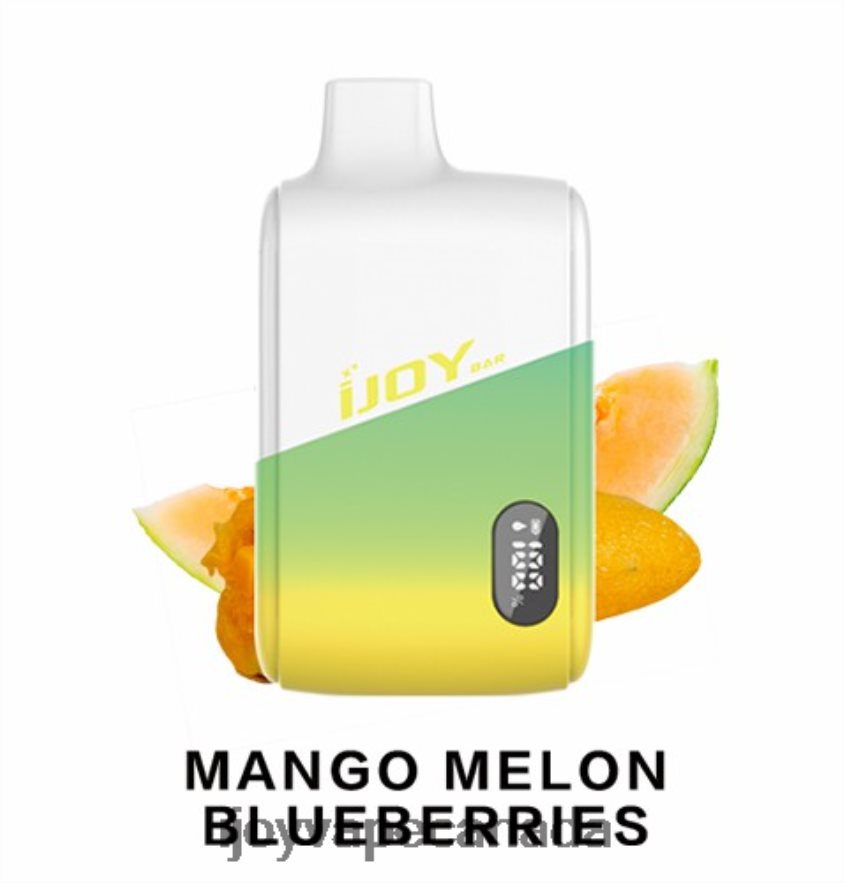 iJOY Vape Ottawa - iJOY Bar IC8000 Disposable 6ZV28X186 Mango Melon Blueberries