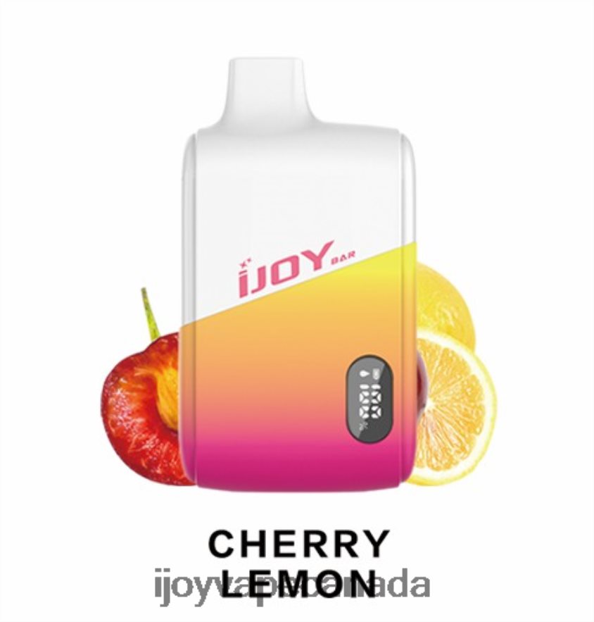 iJOY Vape Review - iJOY Bar IC8000 Disposable 6ZV28X182 Cherry Lemon