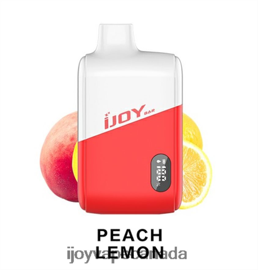 iJOY Vape Review - iJOY Bar IC8000 Disposable 6ZV28X190 Peach Lemon