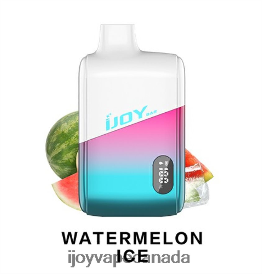 iJOY Vape Review - iJOY Bar IC8000 Disposable 6ZV28X198 Watermelon Ice