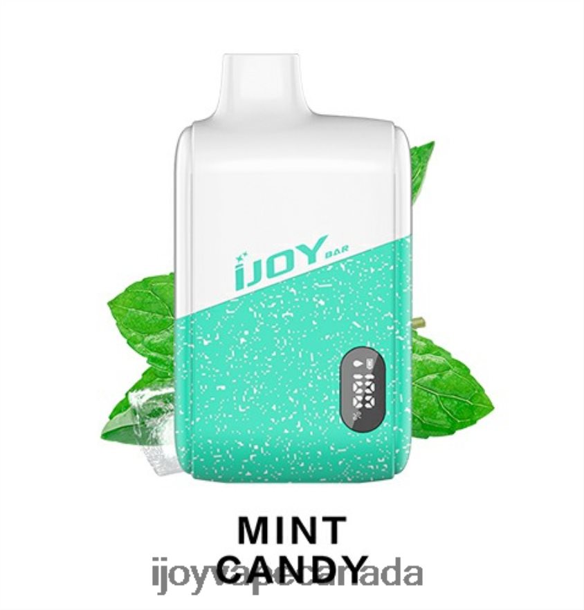 iJOY Vape Toronto - iJOY Bar IC8000 Disposable 6ZV28X187 Mint Candy