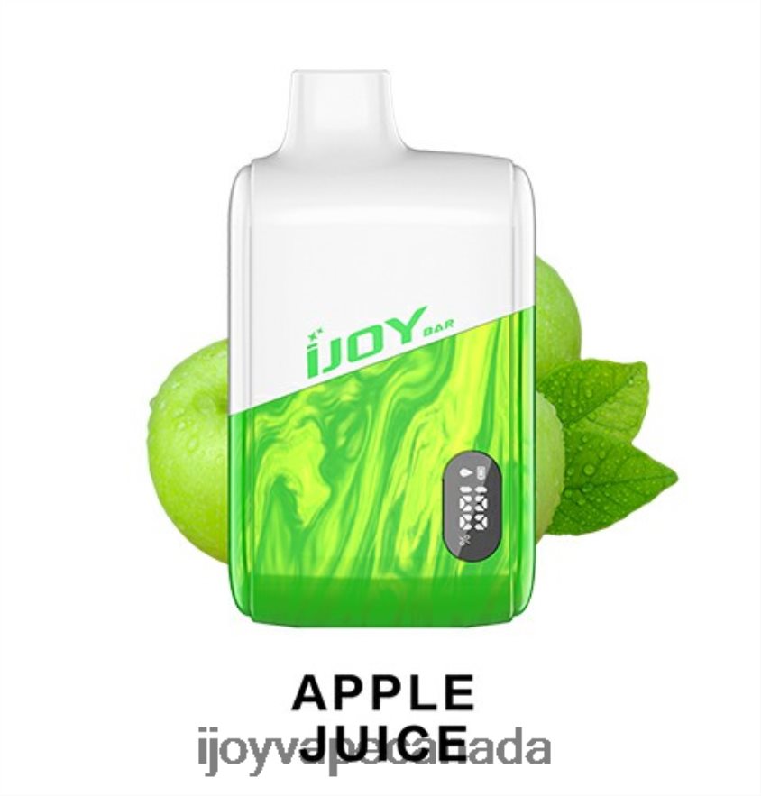 iJOY Vapes Online - iJOY Bar IC8000 Disposable 6ZV28X175 Apple Juice
