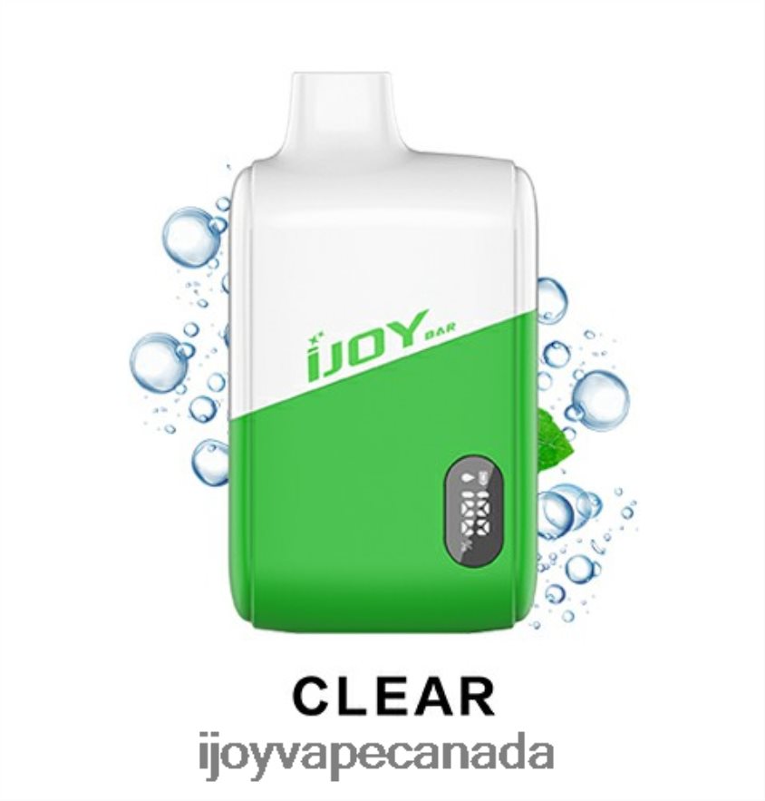 iJOY Vapes Online - iJOY Bar IC8000 Disposable 6ZV28X183 Clear