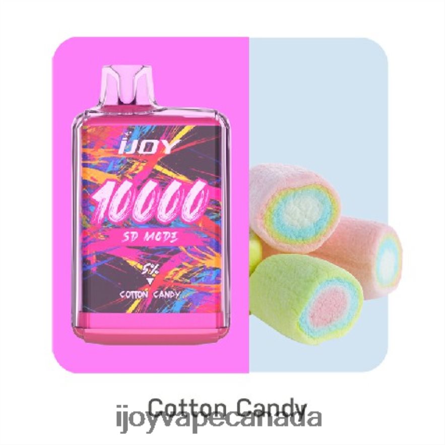 iJOY Vape Price - iJOY Bar SD10000 Disposable 6ZV28X165 Cotton Candy