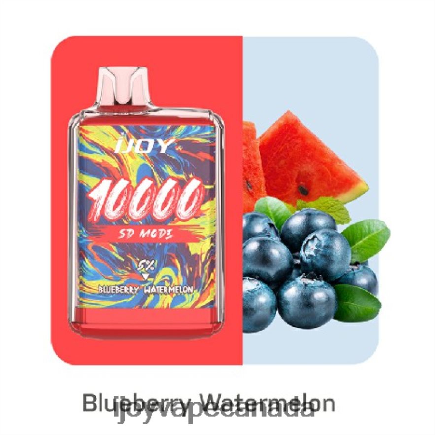 iJOY Vape Toronto - iJOY Bar SD10000 Disposable 6ZV28X163 Blueberry Watermelon
