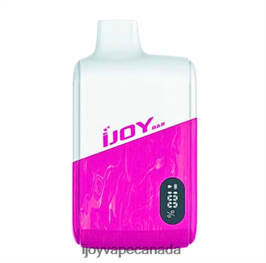 iJOY Cig Toronto - iJOY Bar Smart Vape 8000 Puffs 6ZV28X20 Pomelo Pearl Grape