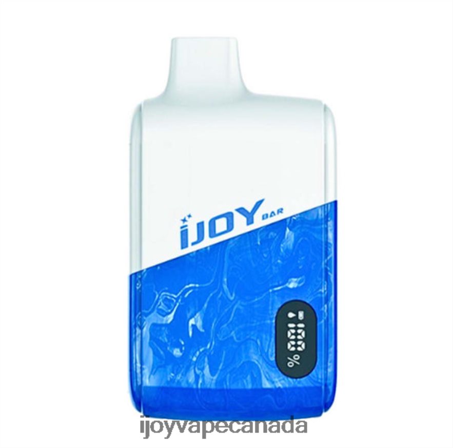 iJOY Cig Toronto - iJOY Bar Smart Vape 8000 Puffs 6ZV28X4 Blackberry Ice