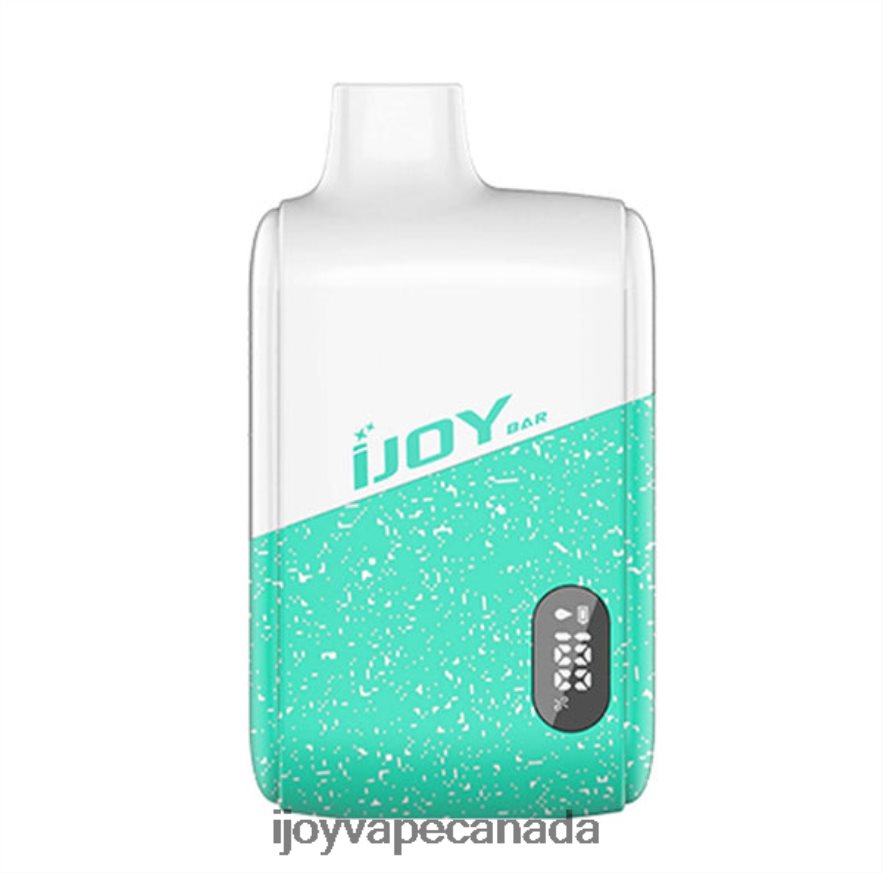 iJOY Vapes Online - iJOY Bar Smart Vape 8000 Puffs 6ZV28X15 Mint Candy