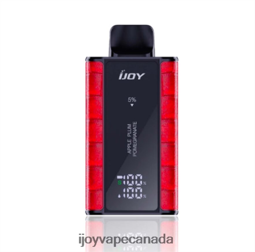 iJOY Vape Price - iJOY Captain 10000 Vape 6ZV28X29 Apple Plum Pomegranate