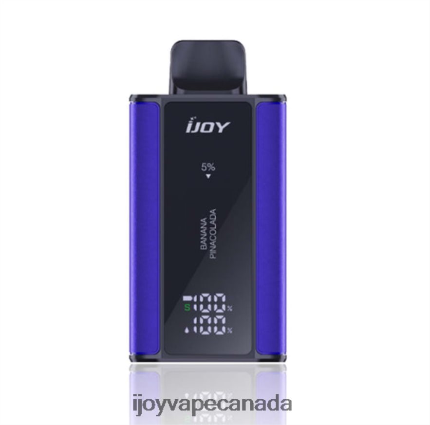 iJOY Vape Review - iJOY Captain 10000 Vape 6ZV28X30 Banana Pinacolada
