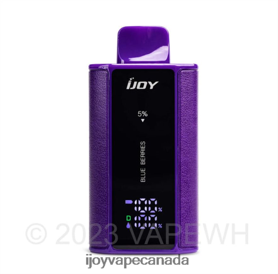 iJOY Vapes Online - iJOY Captain 10000 Vape 6ZV28X31 Blue Berries