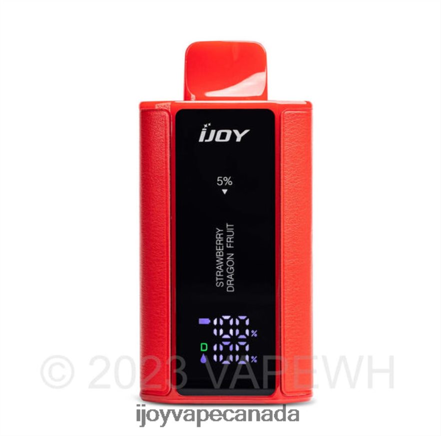 iJOY Vapes Online - iJOY Captain 10000 Vape 6ZV28X47 Strawberry Dragon Fruit