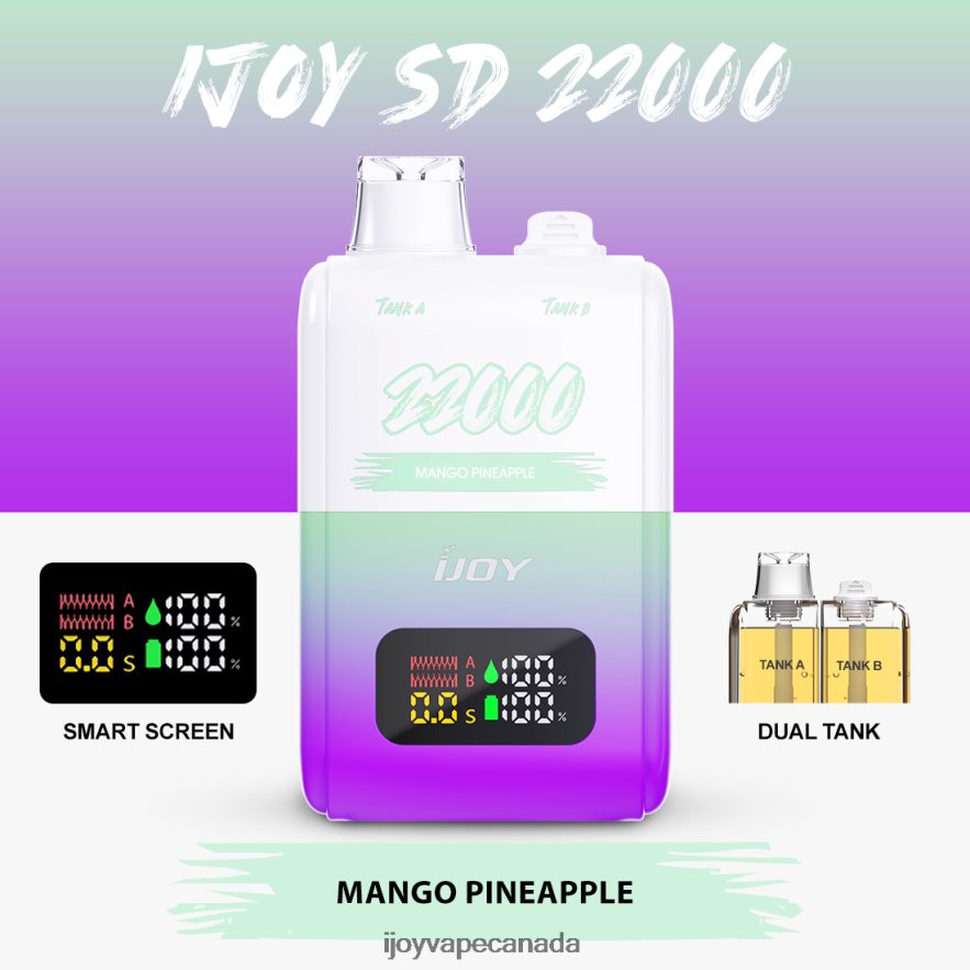 iJOY Vape Price - iJOY SD 22000 Disposable 6ZV28X157 Mango Pineapple